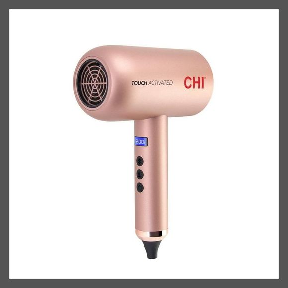 CHI -  Touch Activated Hair Dryer Blow-Dryer Touch-Ac Pink - Picture 2 of 4